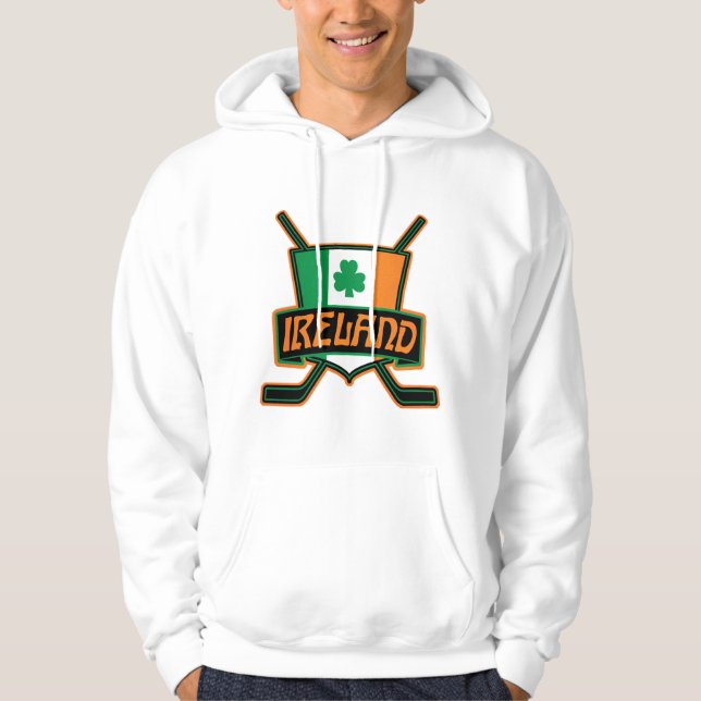 Sudadera Logotipo irlandés de hockey sobre hielo (Anverso)