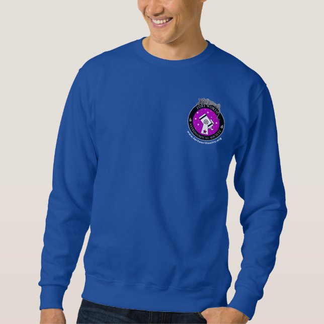 Sudadera Logotipo oficial masculino Sweatshirt Royal (Anverso)