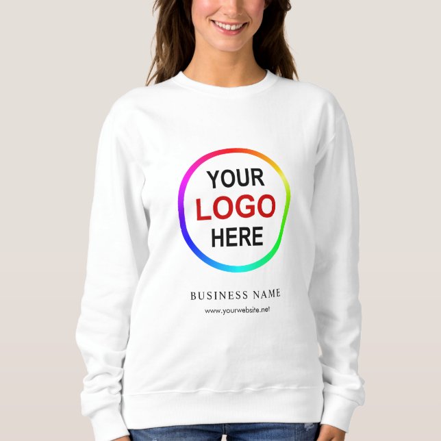 Sudadera Logotipo personalizado de la compañía (Anverso)
