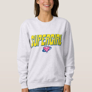 Sudadera Logotipo Pop Supergirl
