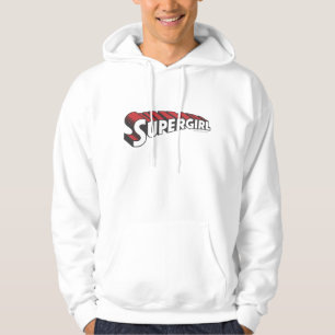 Sudadera Logotipo rojo y blanco de Supergirl