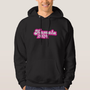 Sudadera Logotipo rosa de la chica Kamala Harris 2024