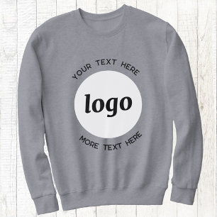 Sudadera Logotipo simple con promoción de negocios de texto