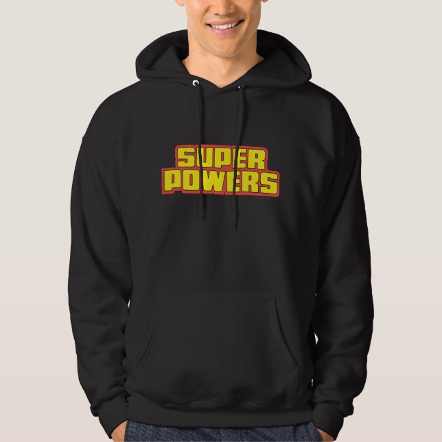 Sudadera Logotipo Super Powers™ Amarillo (Anverso)