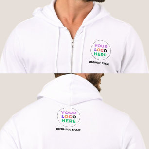 Sudadera Logotipo y nombre de empresa personalizados   Dela