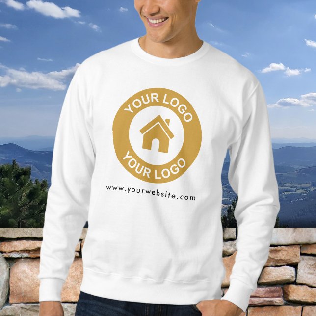 Sudadera Logotipo y texto para empresas personalizados (Subido por el creador)