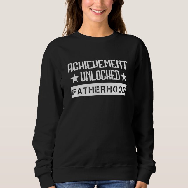 Sudadera Logro Desencadenado Paternidad Sarcástica (Anverso)