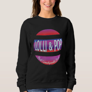 Sudadera Lolli & Pop Mejores abuelos alguna vez Parejas coi