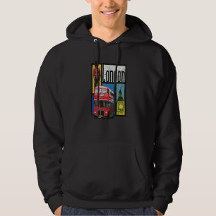 Sudadera Londres Inglaterra Gran Ben Doble Decker Guardia d