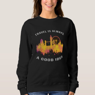 Sudadera Londres Inglaterra Línea de la Ciudadela Cityscape