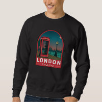 Londres Inglaterra Retro Viaje Arte Vintage