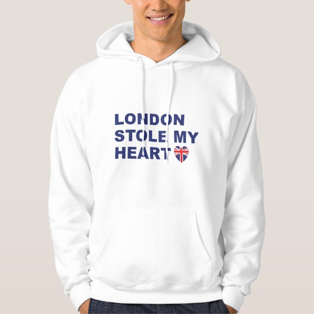 Sudadera Londres me robó el corazón (Anverso)