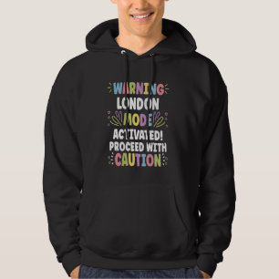 Sudadera LONDRES Nombre Personalizado Divertido Lindo Perso
