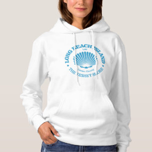 Sudadera Long Beach Island (concha de mar)