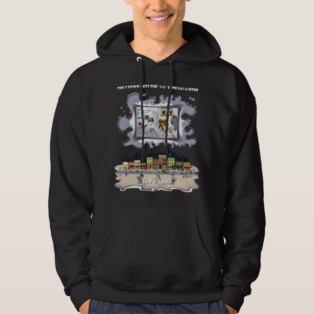 Sudadera Long In The Tooth | Cumpleaños Black Hoodie (Anverso)