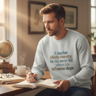Sudadera Long Sleeve T-Shirt for Men - Motivational Quote 