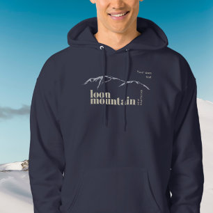 Sudadera Loon Mountain New Hampshire garabateado