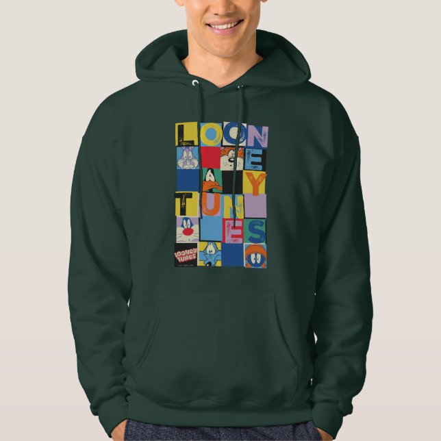 Sudadera LOONEY TUNES™ Character Checker Blocks (Anverso)
