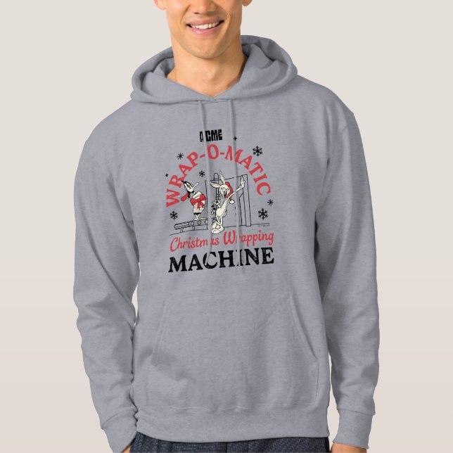 Sudadera LOONEY TUNES™ | Máquina envolvedora ACME Wrap-O-Ma (Anverso)