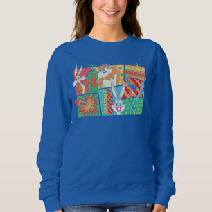 Sudadera LOONEY TUNES™ Patrón de Felices Fiestas