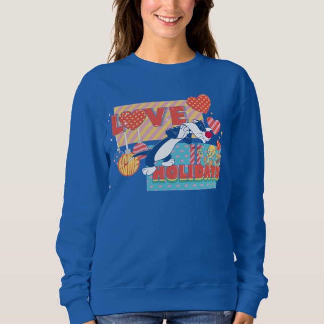 Sudadera LOONEY TUNES™ | SYLVESTER™ y TWEETET™Festividades  (Anverso)