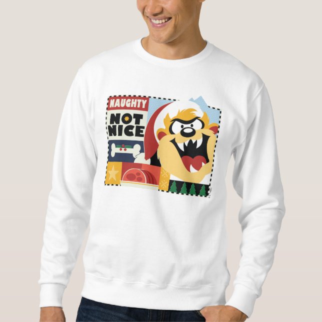 Sudadera LOONEY TUNES™ TAZ™ Naughty Not Nice (Anverso)