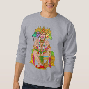 Sudadera Lord Hanuman Sweatshirt   Poderoso hindú Devta Han