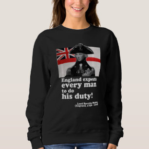Sudadera Lord Nelson Ha Dicho Que Haga Lo Correcto.