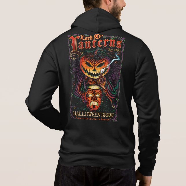 Sudadera Lord O’ Lanterns Unisex Hoodie - Haunted Brew (Reverso)