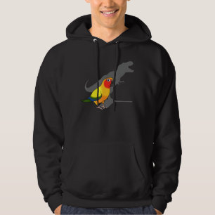 Sudadera Loro chillón, memes de Birb, divertido sol de T-Re
