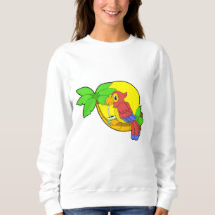 Sudadera Loro con coco