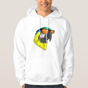 Sudadera Loro con gafas de sol