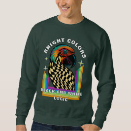 Sudadera loro divertido