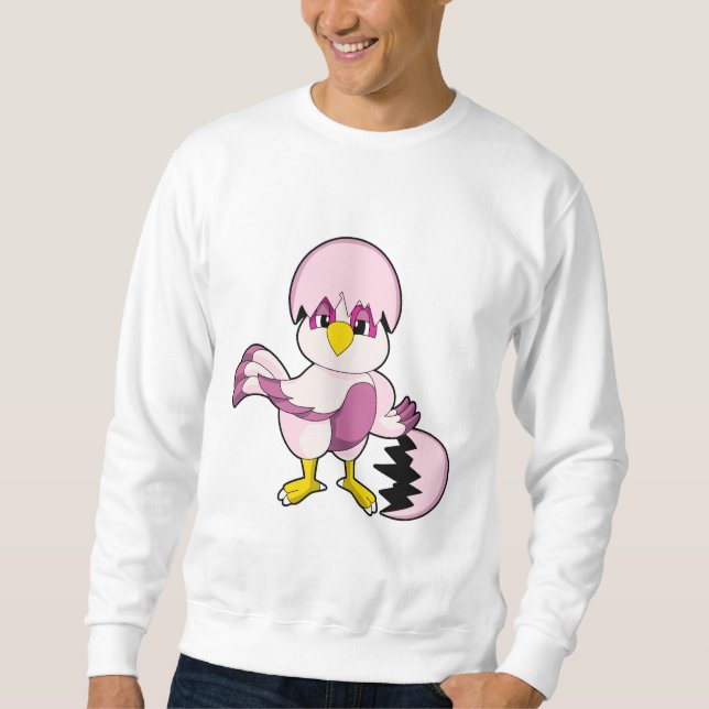 Sudadera Loro en huevo con cáscara de huevo.PNG (Anverso)