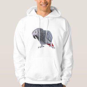 Sudadera Loro gris africano