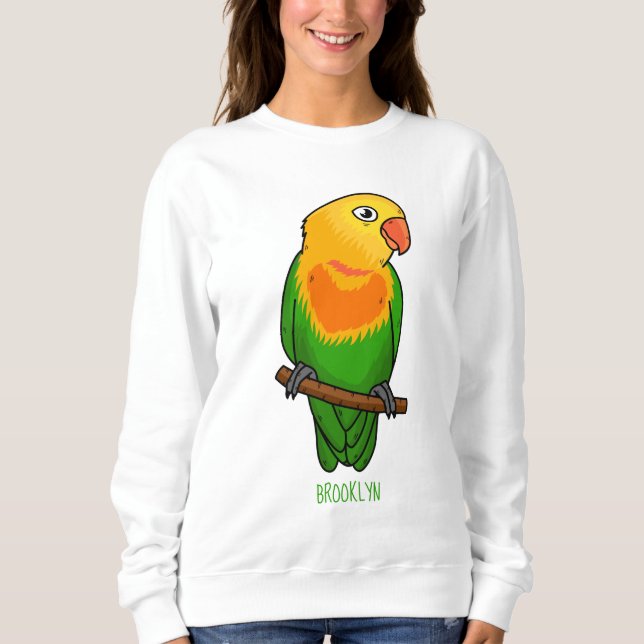 Sudadera Loro personalizado (Anverso)