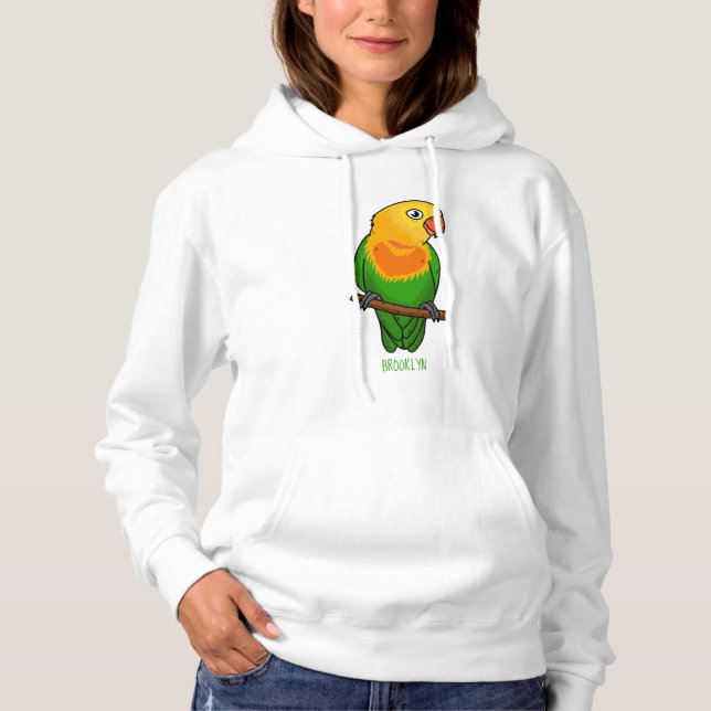 Sudadera Loro personalizado (Anverso)