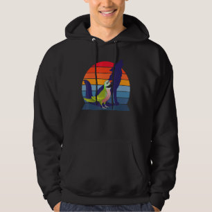 Sudadera Loro retro grito dolor de cabeza gritando lobo
