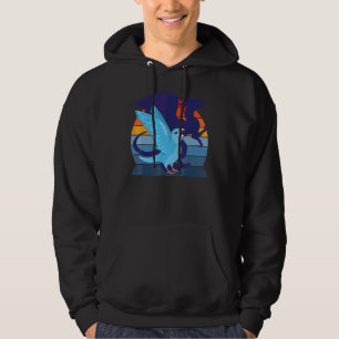 Sudadera Loro Retro I Dragón Alado I Loro Azul Gritón