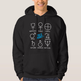 Sudadera Los 8 Símbolos Planetarios Personalizables Blanco