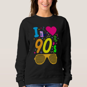 Sudadera Los 90's de 1990 I Heart the Noventa Made In The 9