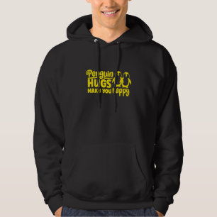 Sudadera Los abrazos de pingüino te hacen feliz