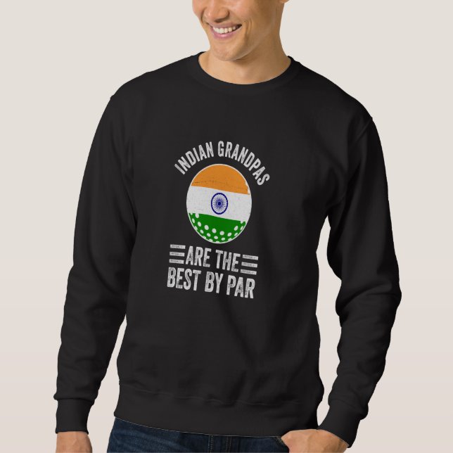 Sudadera Los Abuelos Indios Son Los Mejores De Par Golf Gra (Anverso)
