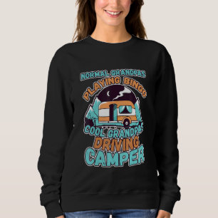 Sudadera Los abuelos normales juegan bingo Los abuelos geni