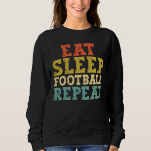 Sudadera Los aficionados al fútbol se toman el sueño de nue