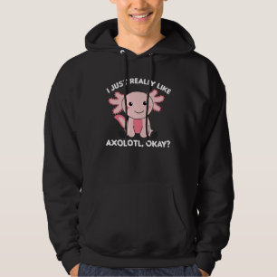 Sudadera Los Amantes De Axolotl Aman A Los Animales Aburrid