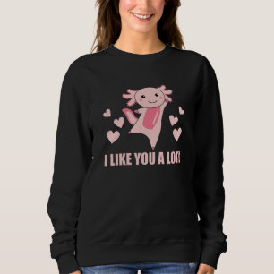 Sudadera Los Amantes De Axolotl Aman A Los Animales Aburrid