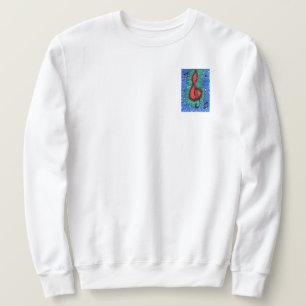 Sudadera Los amantes de la música notas musicales azules y 