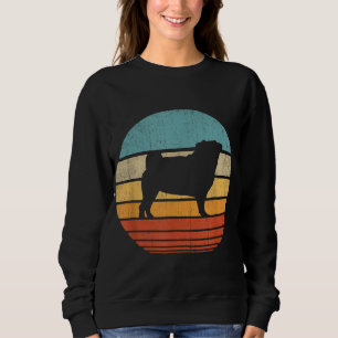 Sudadera Los amantes del perro atardecer de los años 70 del