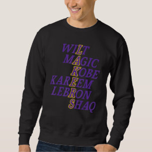Sudadera Los Angeles Baloncesto La Baloncesto